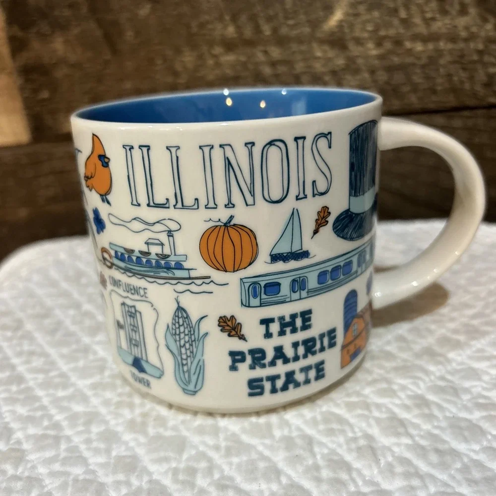 Starbucks Illinois Been There Series 14oz Mug 2017